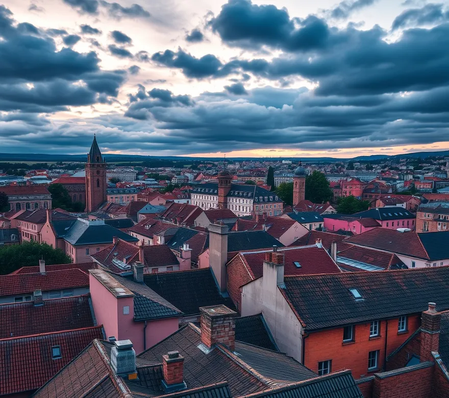 Toits de Bordeaux en Gironde